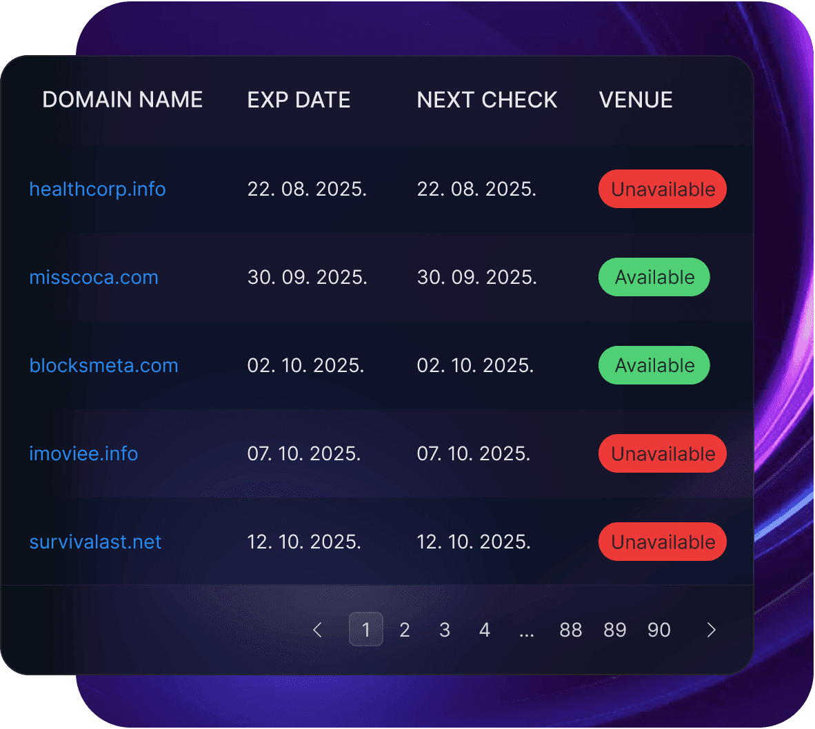 Domain Monitor
