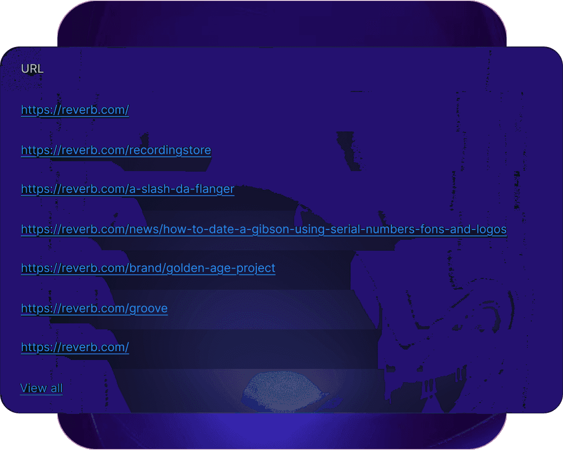 URL Landing Page